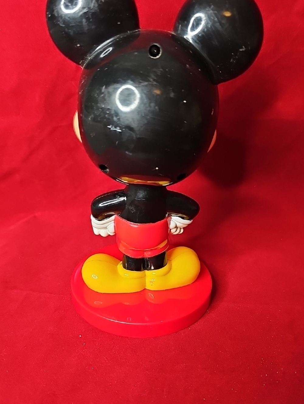 Vintage Kelloggs Disney Mickey Mouse Black, Red & Yellow Figurine - Picture 3 of 6